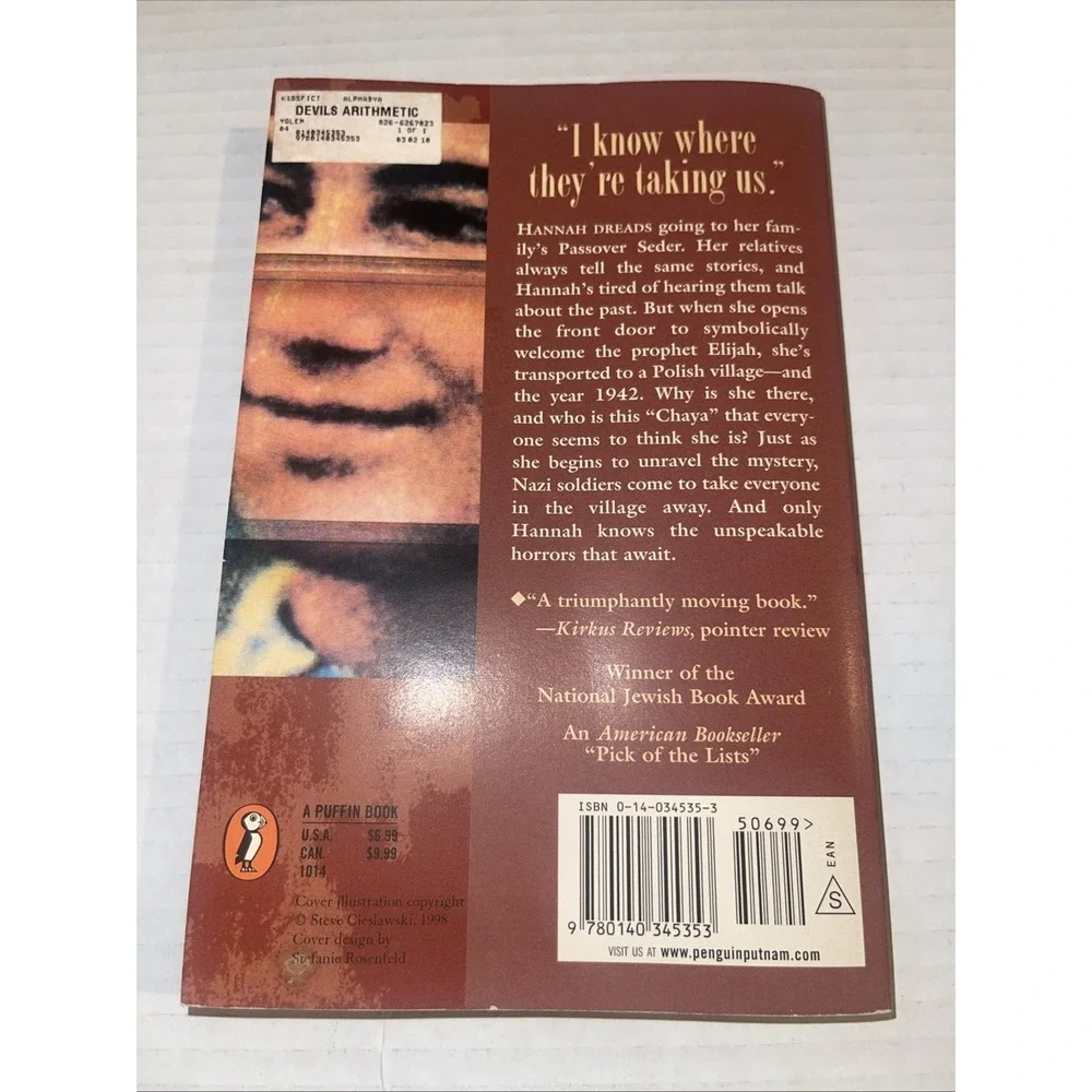 Devil's Arithmetic‎ by Jane Yolen (1990, Trade Paperback)